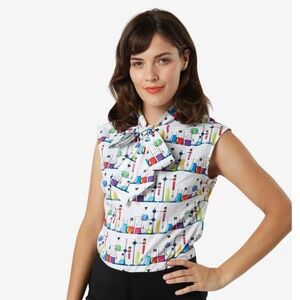 Retrolicious - Mad Science Bow Top - 4X